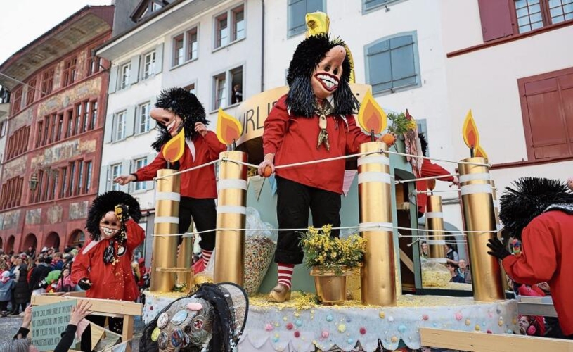 Die Hurlibutzä sind zehn Jahre dabei.Fotos: B. Eglin