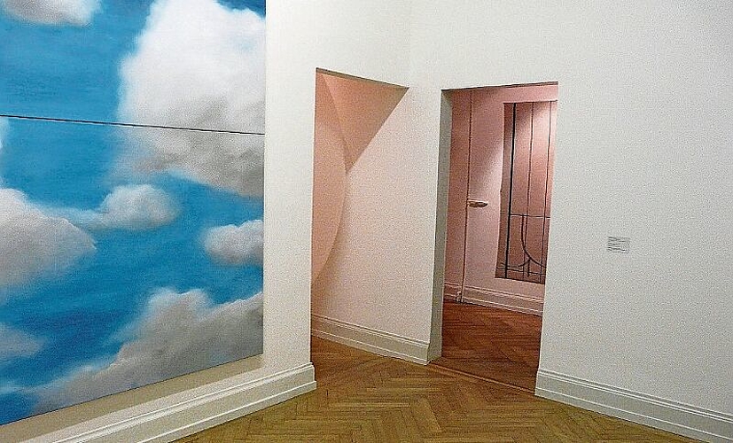 Nicolas Vionnet, Quand le vent souffle mit dem Raum 2 rechts. Fotos: A. Jegge