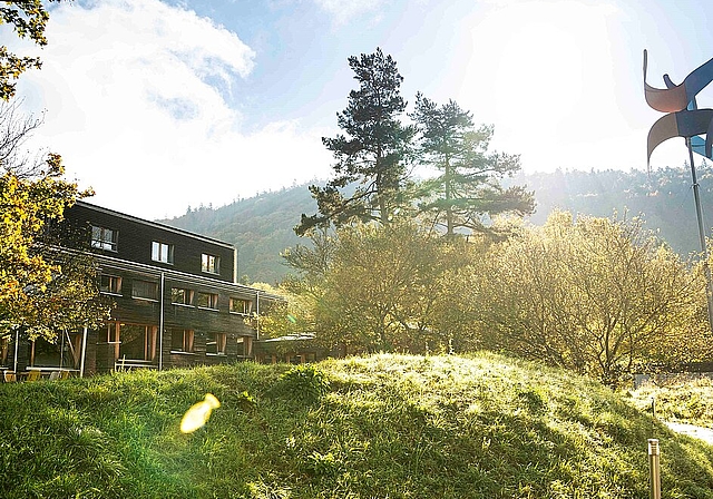 Ansicht des Ökozentrums in Langenbruck.Fotos: zVg
