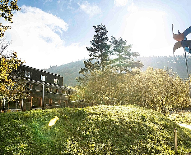 Ansicht des Ökozentrums in Langenbruck.Fotos: zVg

