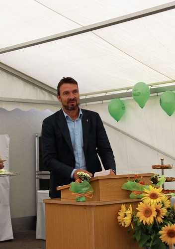 Markus Graf vertrat das Büro des Landrats.