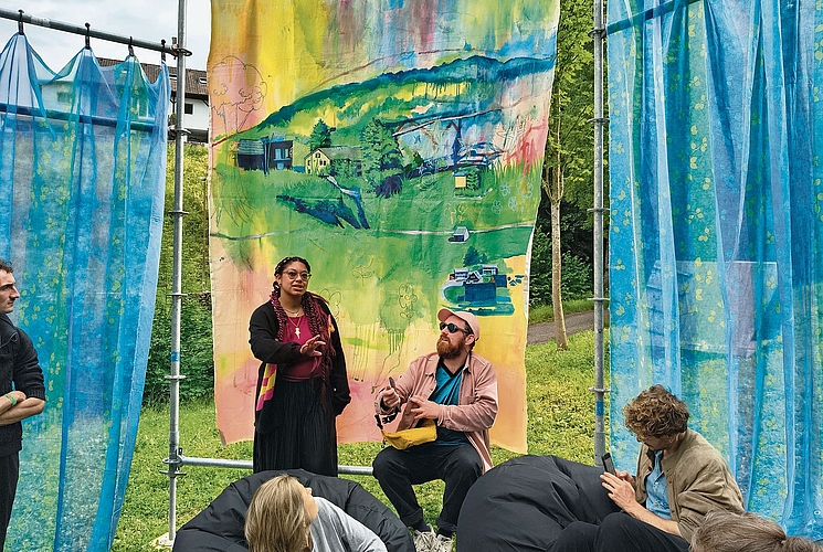 Arielle Frey aus New York findet Waldenburg den schönsten Ort, den sie je gesehen hat.