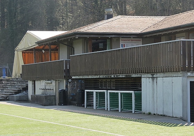 Clubhaus FC Gelterkinden. Fotos: S. van Riemsdijk

