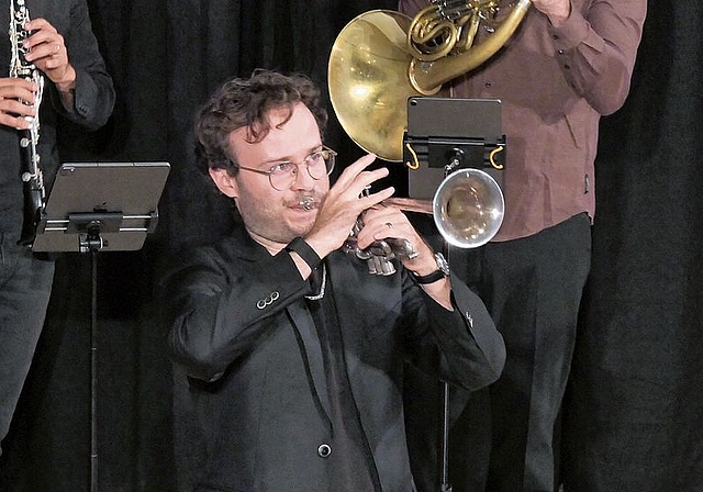 Simon Höfele während seines leidenschaftlichen Auftritts. Foto: Pier-Giuseppe Caccatori