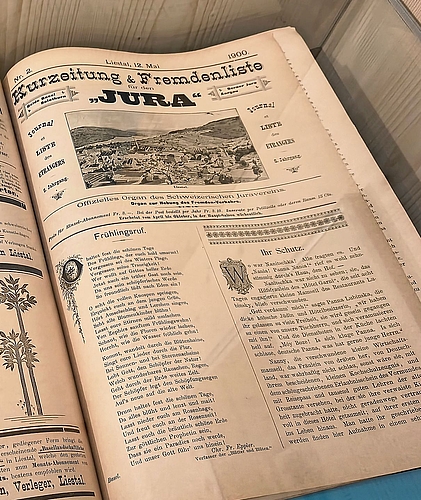 Beliebter Lesestoff: die «Fremdenliste».