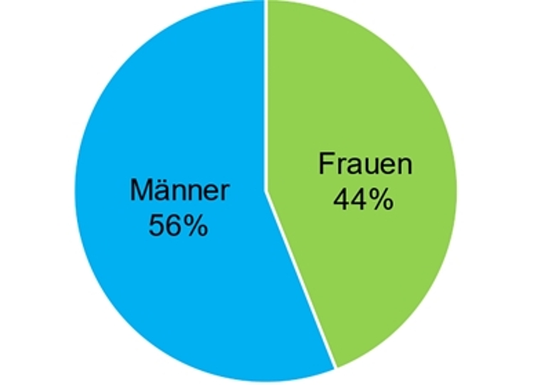 Verteilung der Nationalratskandidierenden im Kanton Baselland. Grafik: ZVG