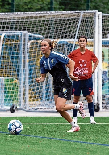 In der Vorbereitung wird Technik, Taktik und natürlich viel mit dem Ball trainiert.