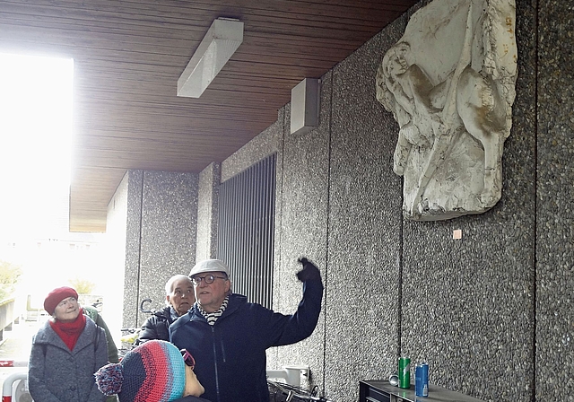 Start beim «Kentauer» am Postgebäude. Foto: zVg