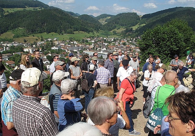 Der neue Kehrplatz ist auch ein schöner Aussichtspunkt. Fotos: B. Ermel
