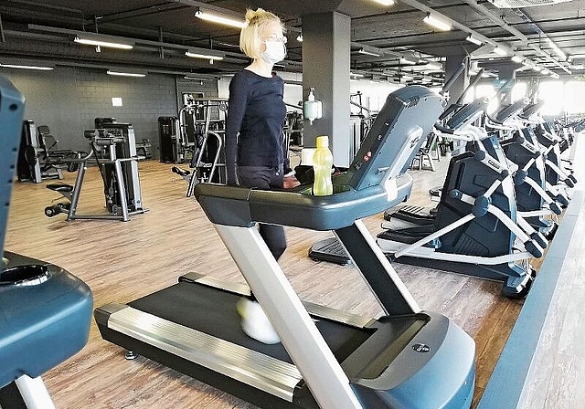 Die Fitnesscenter sind wieder offen. Foto: B. Eglin