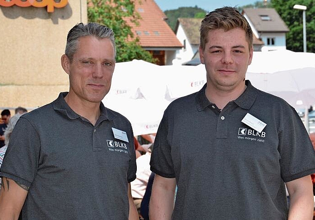 Stefan Grossmann,  Regionenleiter und Nicola Hänle, Leiter der Niederlassung.
