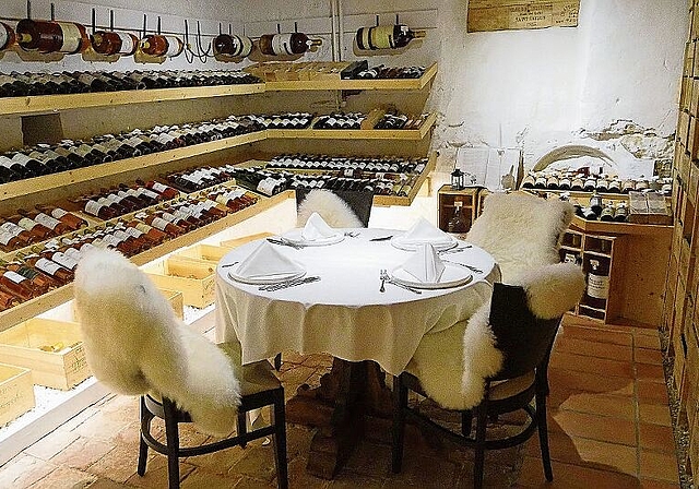 Ein ganz besonderes Ambiente zum Einlösen der Gutscheine im Restaurant Farnsburg, Ormalingen. Foto: B. Eglin