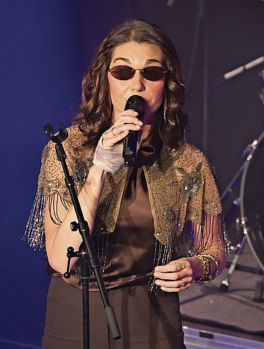 Bernarda beeindruckte das Publikum mit ihrer grossartigen Stimme. 