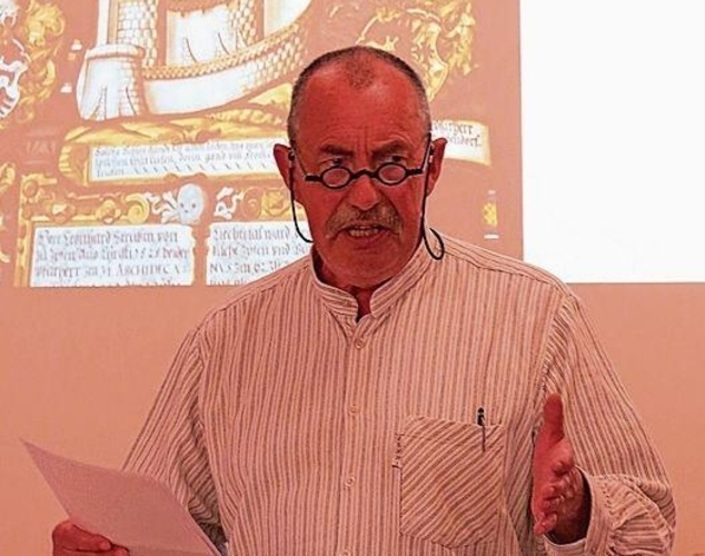 Rémy Suter referierte über die Ereignisse in der Kirche Ziefen im 16 Jahrhundert.