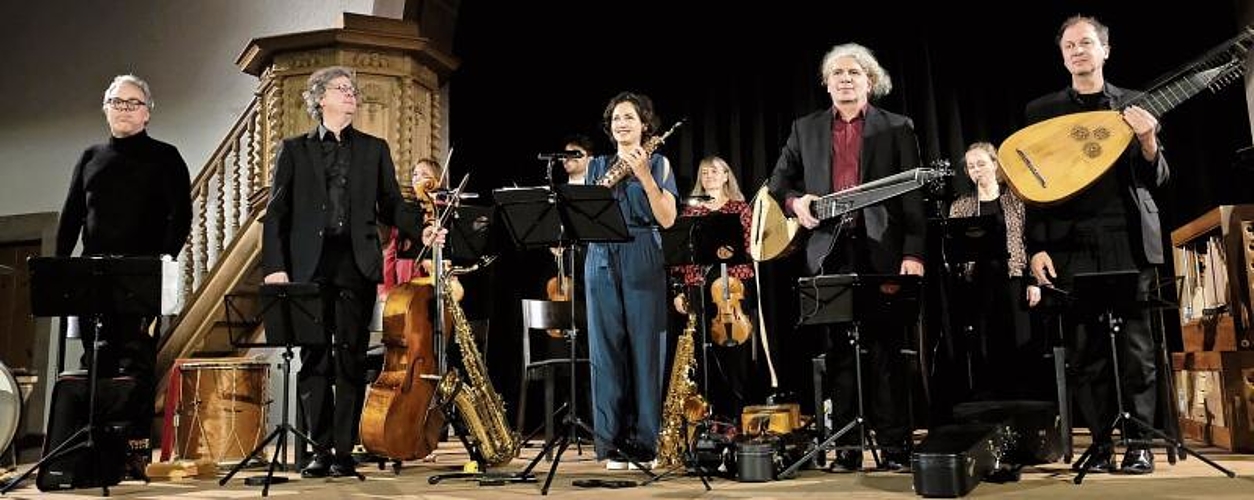 Musikalischer Glücksfall: Die «lautten compagney Berlin» und Asya Fateyeva.