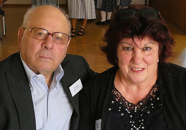 Antonina und Giuseppe De Lorenzo: Nach 65 Ehejahren immer noch ein glückliches Paar. Fotos: U. Fluri
