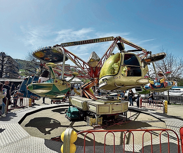 Karussell am Lausner Märt. 