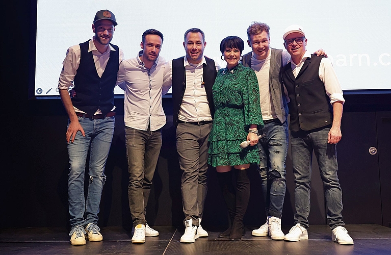 Francine Jordi und die Dani Sparn Band. Fotos: B. Eglin