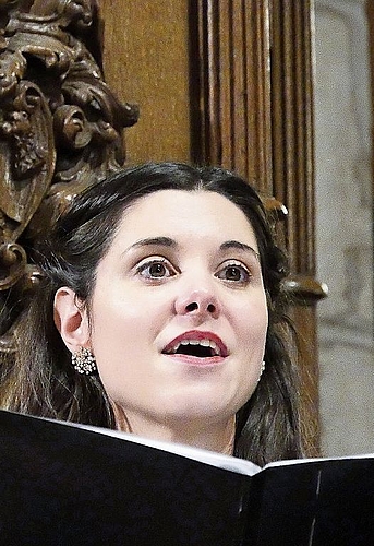 Solistin Vera Hiltbrunner begeisterte.
