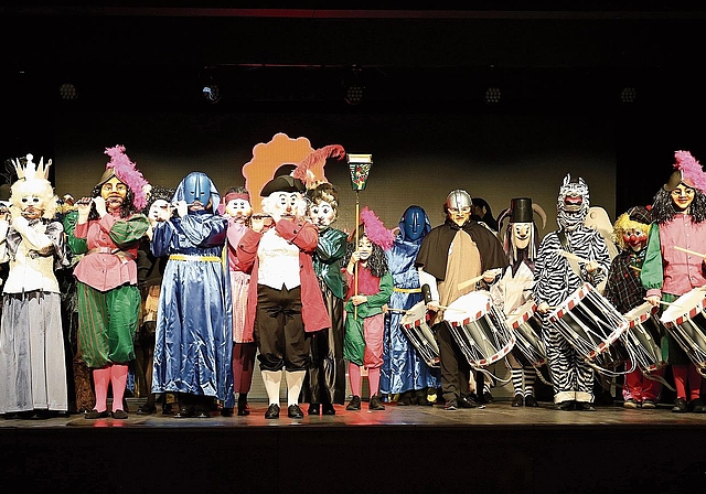 Pfeifer und Trommler der Rotstab-Clique: wie immer ein sicherer Wert. Fotos: zVg