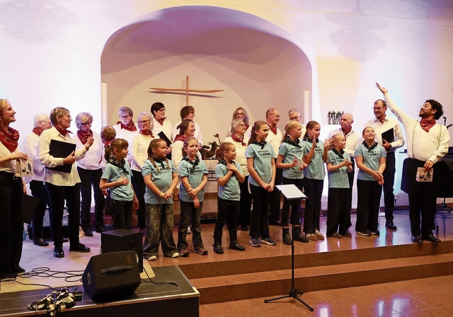 Jahreskonzert des Gemischten Chors und Kinderchors Bennwil. Fotos: B. Eglin
