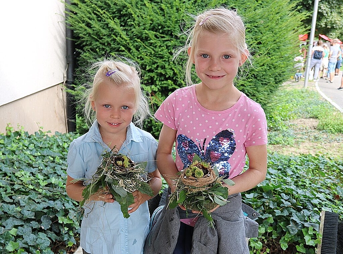 Männer, an die Pfannen! Am Stand des Biohofs Dangern mit der Steinmühle Thommen bereiteten die Männer das traditionelle und köstliche Kernotto zu.
