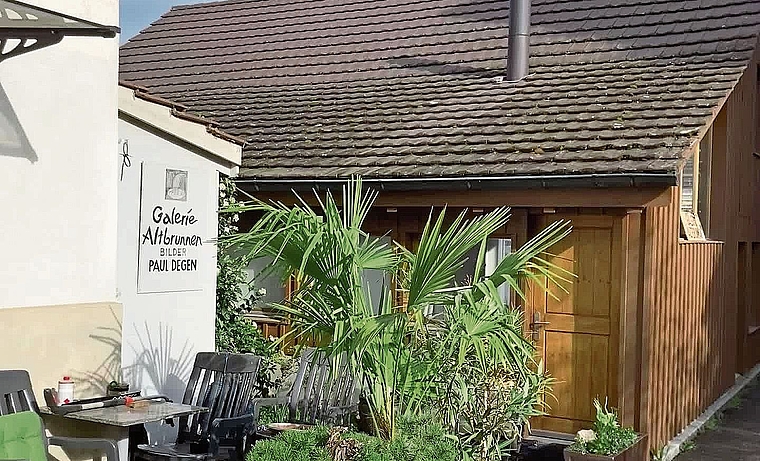 Die Galerie Altbrunnen an der Grammetstrasse 20 in Liestal. Foto: zVg