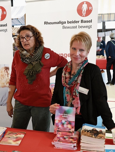Beratung bei der Rheumaliga. 