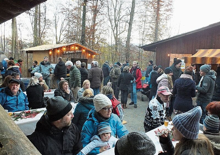 Ob Kaffee und Kuchen, Suppe, Wurst oder Crepes, alles haben die Besucher genossen.