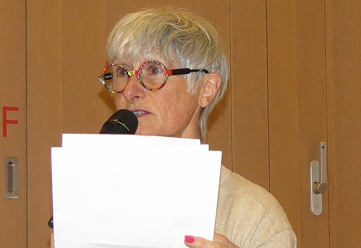 Sonia Bianchi Kunz nahm nach22 Jahren auf der Verwaltungaufgrund ihrer Pensionierung Abschied. 