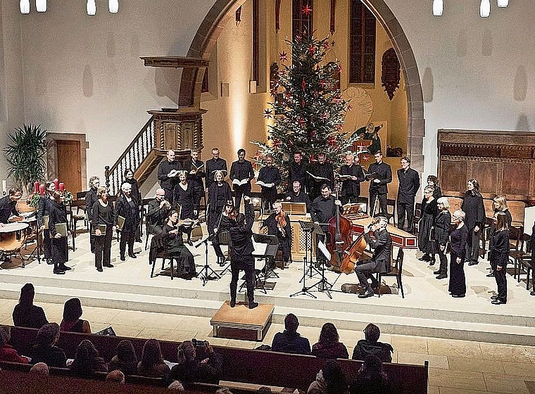 Die Stadtkirche Liestal war zweimal gefüllt. Foto: Benno Hunziker