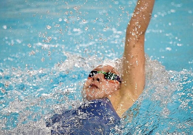 Die Liestaler Schwimmerin Xenia Blumin wurde erstmals für das Nationalkader aufgeboten. Foto: zvg