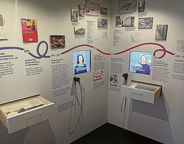 Ein Blick in die neue Koje.