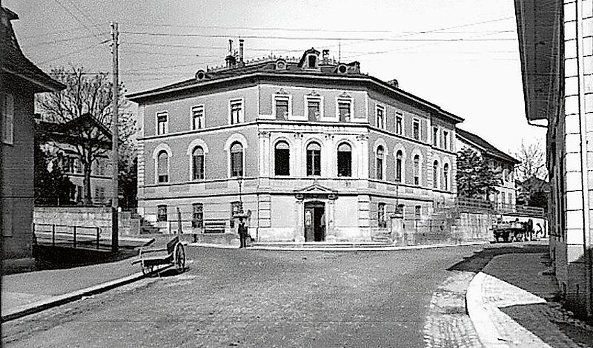 Die Basellandschaftliche Kantonalbank um 1900. Fotos: zVg