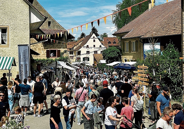 Insgesamt 21500 Besucher und Besucherinnen haben Oltingen am vergangenen Wochenende die Ehre erwiesen.  Fotos: M. Degen