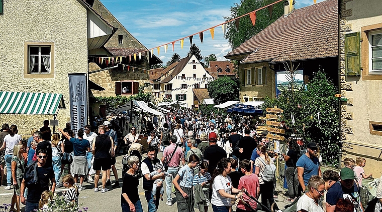 Insgesamt 21500 Besucher und Besucherinnen haben Oltingen am vergangenen Wochenende die Ehre erwiesen.  Fotos: M. Degen