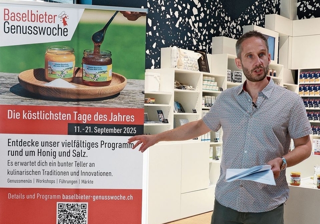 Tourismus-Chef Michi Kumli stellte die Genusswoche 2025 vor.