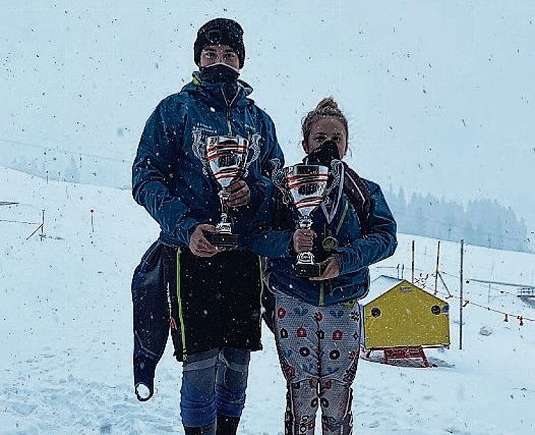 Nadir Lais (l.) und Maria Ballmer.  Foto: zVg