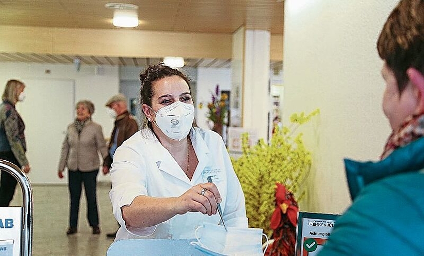 Besuche sind willkommen – das Schutzkonzept sorgt für Sicherheit. Fotos: L. Huber