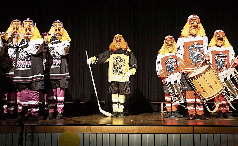 Mit dem Sujet 2026 sind die Bubendörfer olympisch eingestellt. Fotos: Doris Thommen