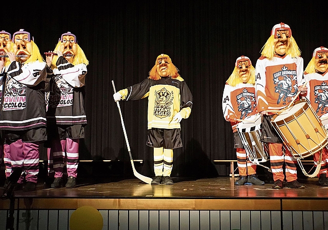 Mit dem Sujet 2026 sind die Bubendörfer olympisch eingestellt. Fotos: Doris Thommen