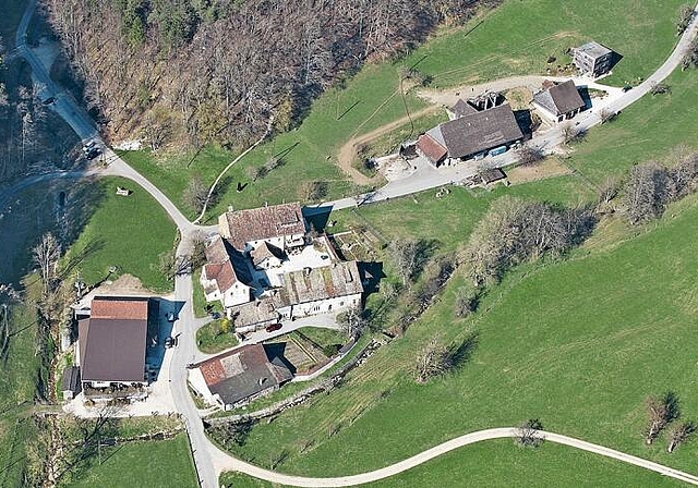 Eine Rekonstruktion zeigt die ursprüngliche Klosteranlage Schönthal.Foto: zvg