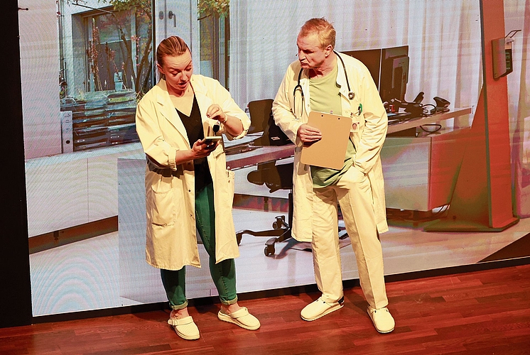 Medizinische Beratung. Fotos: B. Eglin Medizinische Beratung. Fotos: B. Eglin