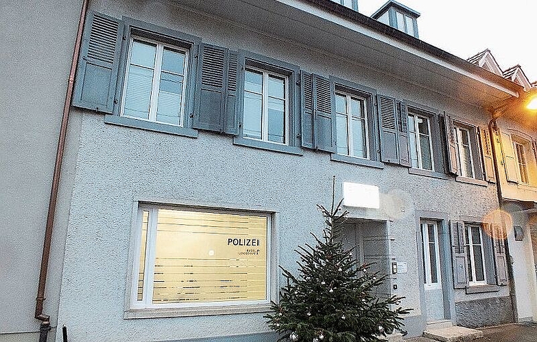 Der neue Polizeiposten ist eine Vorzeige-Dienststelle.Fotos: W. Wenger
