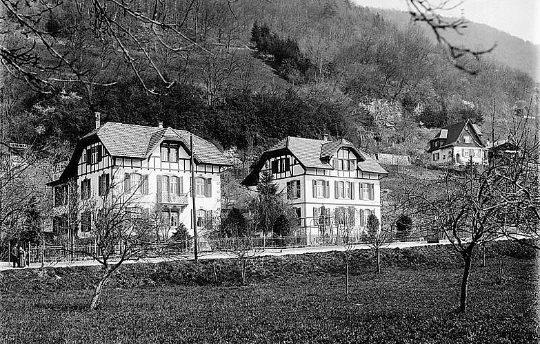 Das Gebäudeensemble wurde über die Jahre hinweg stetig erweitert. Foto: zVg