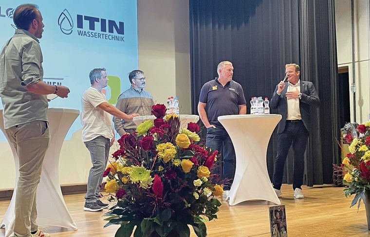 Eine Podiumsdiskussion stand im Zentrum des Oberbaselbieter KMU-Forums.Foto: M. Stöcklin