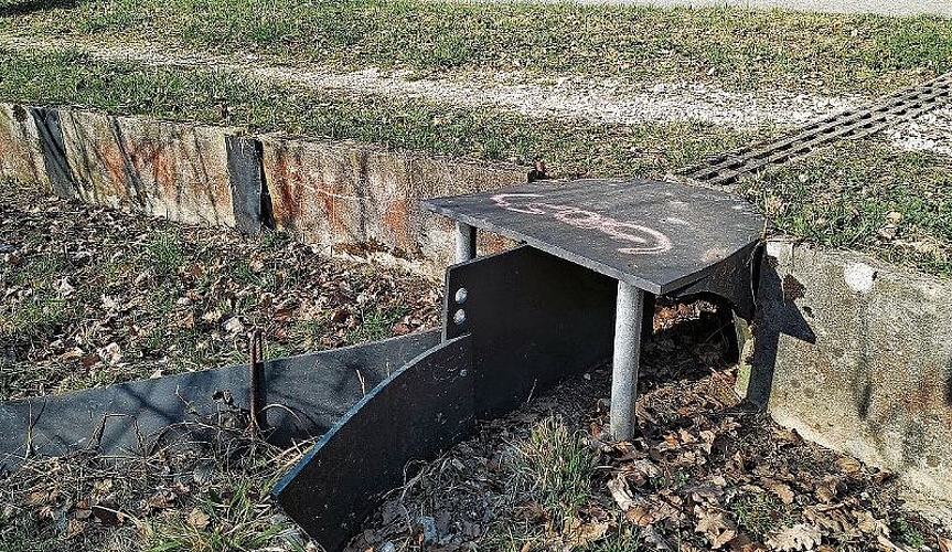 Eine Unterführung auf der Strasse zwischen Rothenfluh und Anwil sorgt für eine sichere Überquerung.Fotos: S. van riemsdijk
