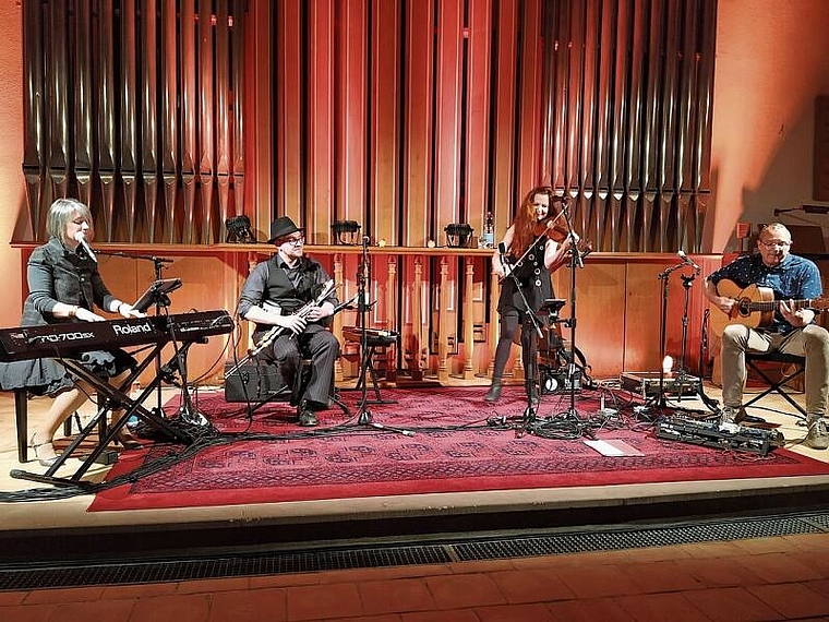 Die Band begeisterte mit leidenschaftlichen irischen Performances. Foto: s. van riemsdijk