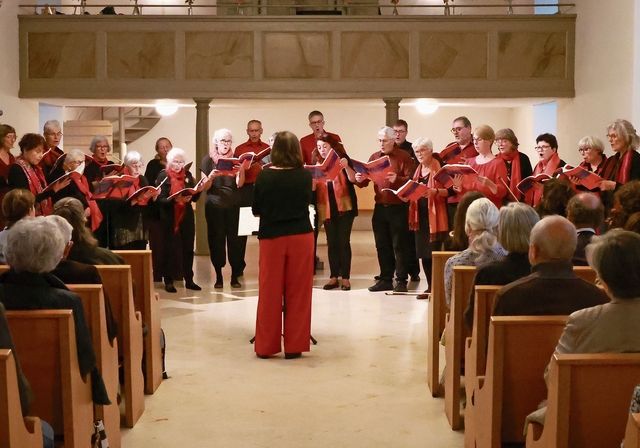 «Chor con fuoco». Fotos: B. Eglin