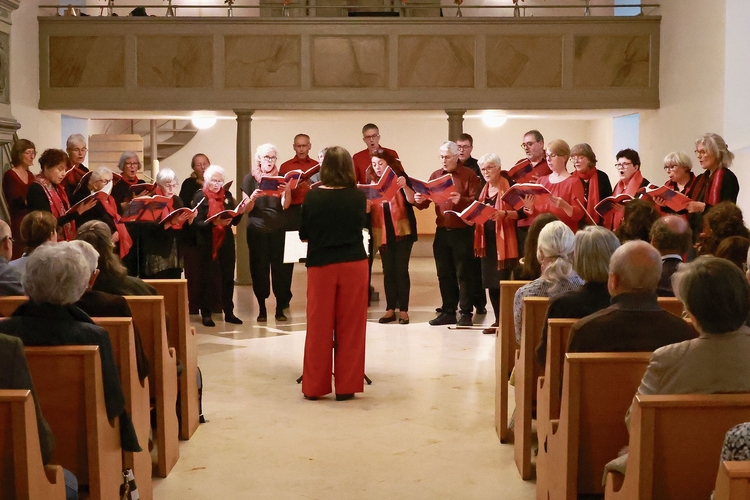 «Chor con fuoco». Fotos: B. Eglin